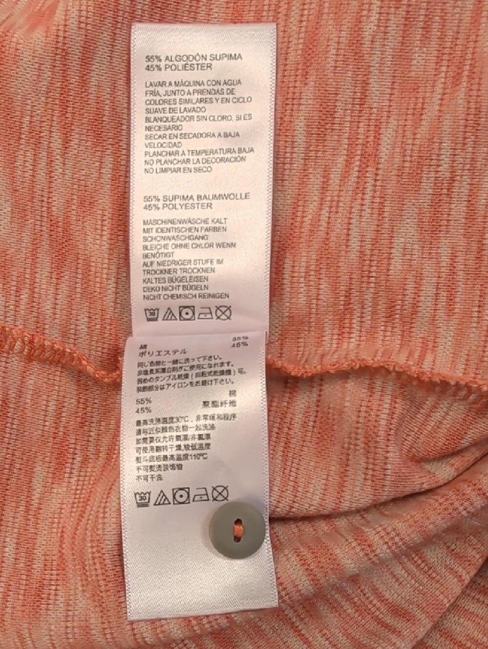 Tommy Bahama Coral Polo Shirt Men XL Supima Cotton Blend Short Sleeve Heathered - Picture 7 of 7